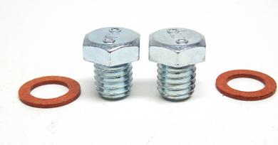 Ölablassschraube - Öleinfüllschraubenset inkl. Dichtungen Ape 50 