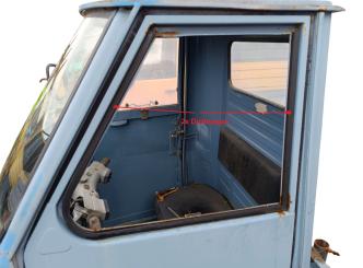 Fenster Dichtung Satz für Ape 50 TL1T-TL4T 