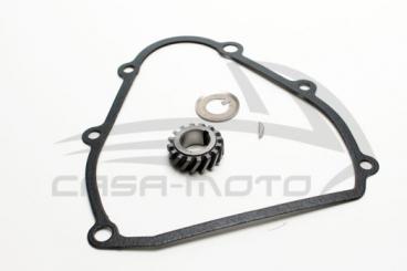 Pinasco Primärzahnrad 16 Zähne mit Zubehör für den Umbau Tuning (16/68) 4.25 Ape 50 / Ø=28,9mm ZAPC80-ZAPC81