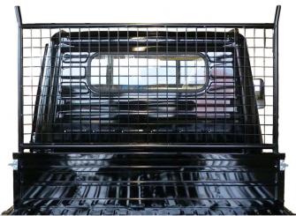 Ape TM Kabinenschutzgitter Pritsche hinten für Ape TM Pritsche Stahl oder Alubordwände 