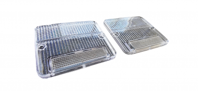 Set Rücklichtglas Transparent für Ape 50 