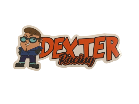 Aufkleber Dexter Racing  8,5cm x 3,5cm 