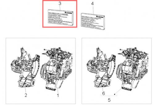 Motordichtsatz Piaggio Quargo ZAP4P / ZAPP Diesel / ZAPP 