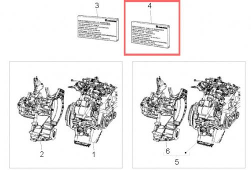 Motordichtsatz Piaggio Quargo ZAP4P / ZAPP Diesel / ZAPP 2007-2009 