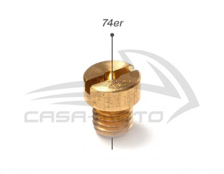 Vergaserhauptdüse M5 - 36 bis 138 für Ape 50 M5x74