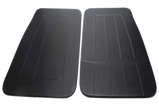 Türinnenverkleidung schwarz links und rechts . Rechts mit Tasche. Modelle P501/ 601 und MP - Piaggio Originalteil 