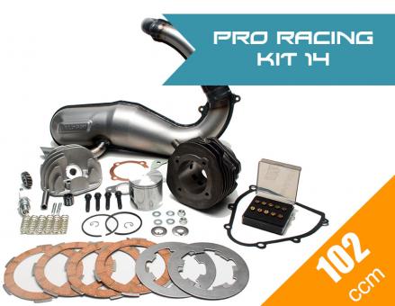 Pro Racing Kit 14 (Malossi 102ccm + MALOSSI Auspuff + Zubehör Komplettset) 