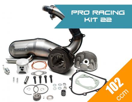 Pro Racing Kit 22 (Malossi 102ccm + MALOSSI Auspuff + Zubehör Tuningset) 