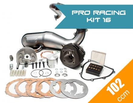 Pro Racing Kit 16 (Malossi 102ccm + GIANELLI Auspuff + Zubehör Komplettset) 