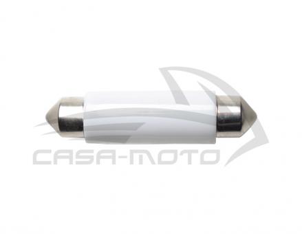 Casa Moto  Soffittenbirne LED 12V 5W SV8,5 11x39mm Weiss Klar
