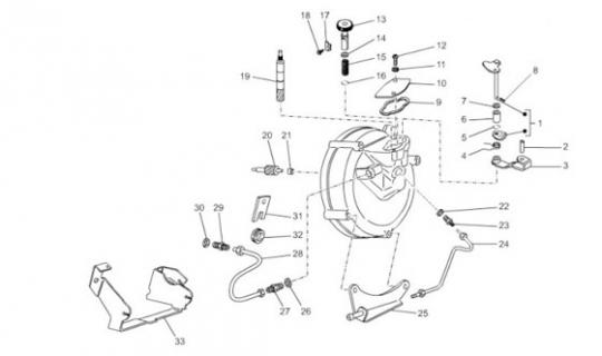 Casa Moto, Ölpumpe Buchse Ape Car Benziner verstärktes Getriebe Ape TM 703