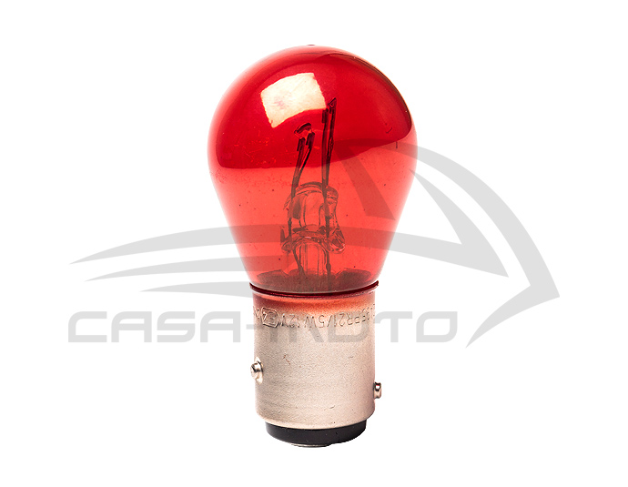 Casa Moto  Glühbirne - Bremslichtbirne 12V / 21/5 Watt BAY15d rot