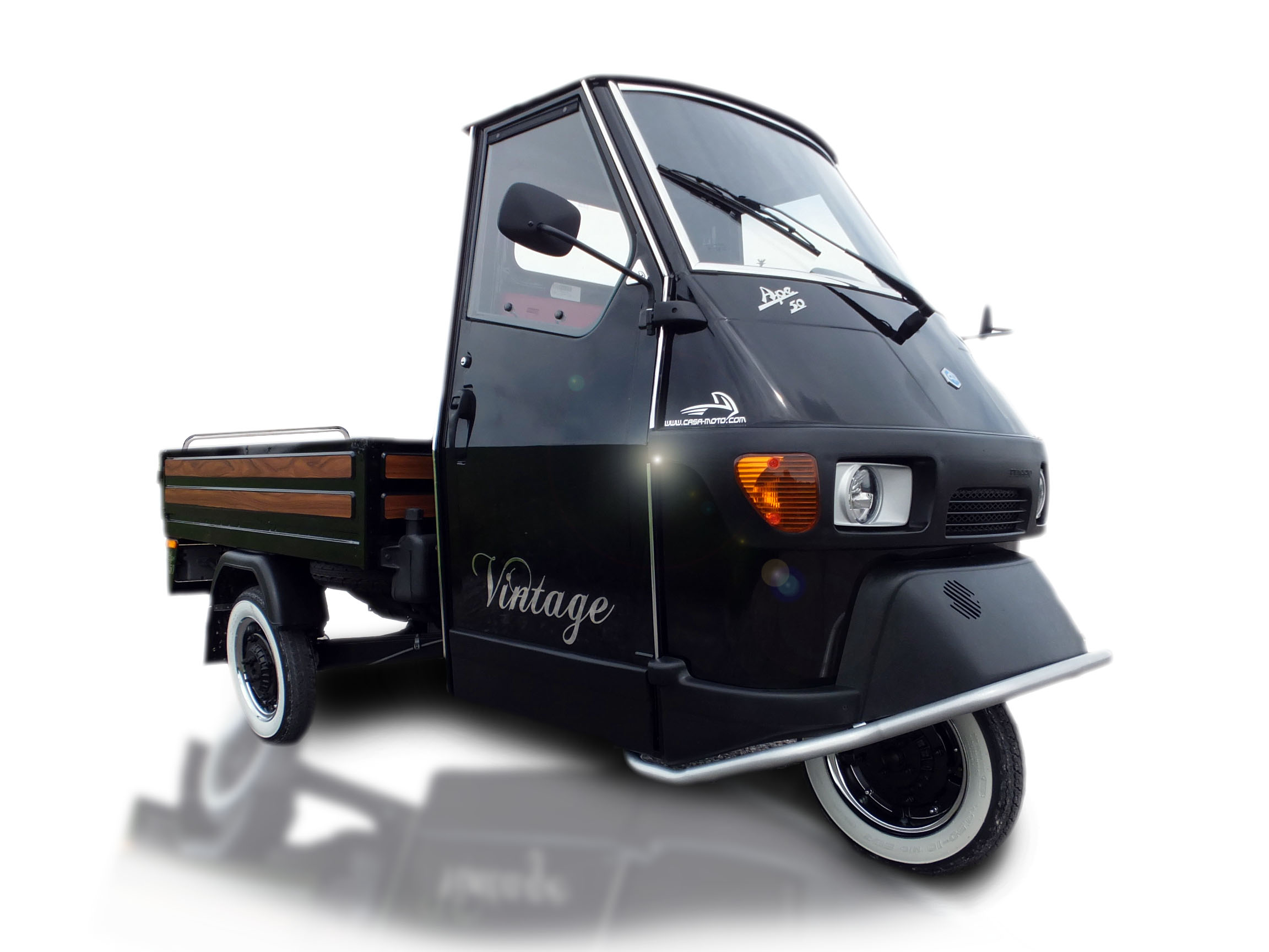 Ape 50 Sondermodell Vintage Pritsche Lang By Casa Moto Casa